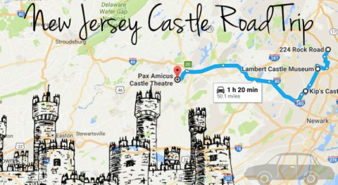 This Road Trip To New Jersey’s Most Majestic Castles Is Like Something From A Fairytale