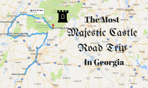 This Road Trip To Georgia’s Most Majestic Castles Is Like Something From A Fairytale