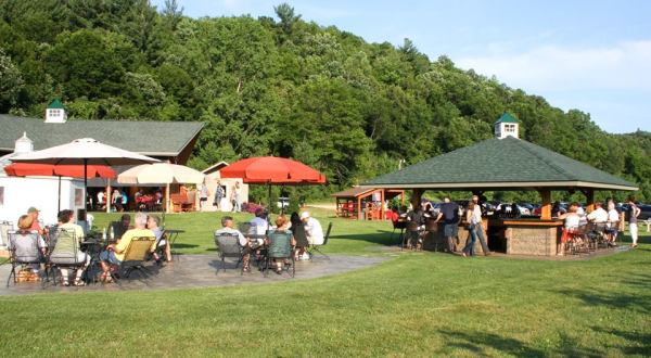 A Secluded Restaurant In Wisconsin, Vino In The Valley Is Located In A Magical Setting