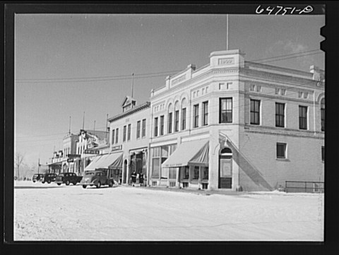 North Dakota's Major Cities Looked So Different In 1940. Bismarck Especially.