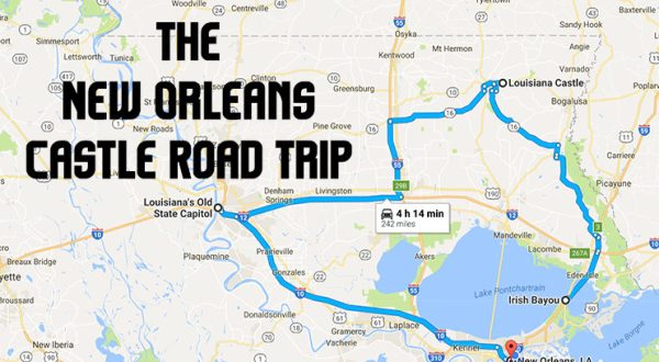 This Road Trip To The Most Majestic Castles Around New Orleans Is Like Something From A Fairytale