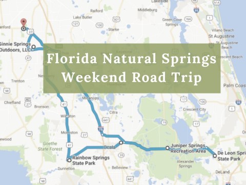 Here's The Perfect Weekend Itinerary If You Love Exploring Florida's Natural Springs