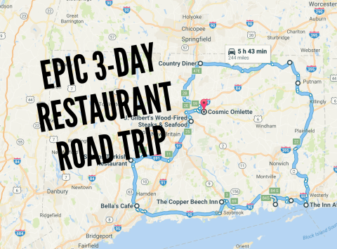 This Epic 3-Day Restaurant Road Trip In Connecticut Will Satisfy Your Adventurous Stomach