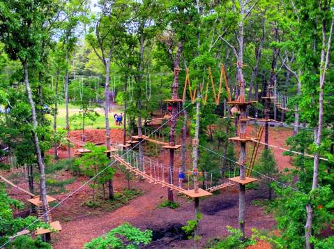 There’s An Adventure Park Hiding In The Middle Of A Connecticut Forest And You Need To Visit