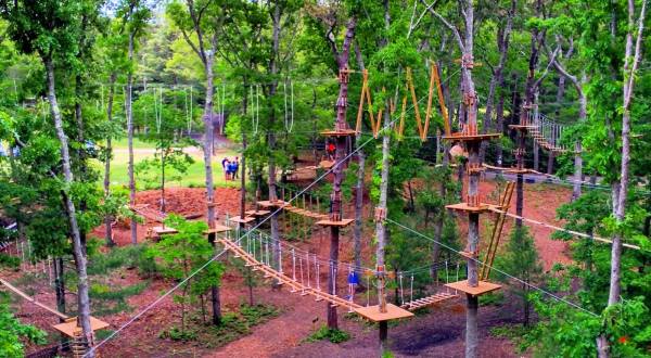 There’s An Adventure Park Hiding In The Middle Of A Connecticut Forest And You Need To Visit