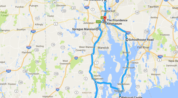 This Haunted Road Trip Will Lead You To The Scariest Places In Rhode Island