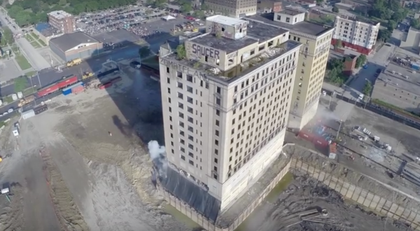 What This Drone Footage Caught In Detroit Will Drop Your Jaw