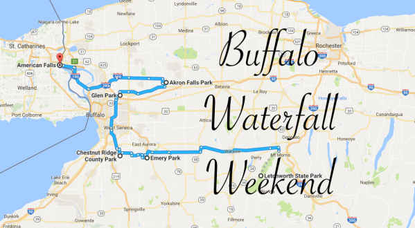 Here’s The Perfect Weekend Itinerary If You Love Exploring Buffalo’s Waterfalls