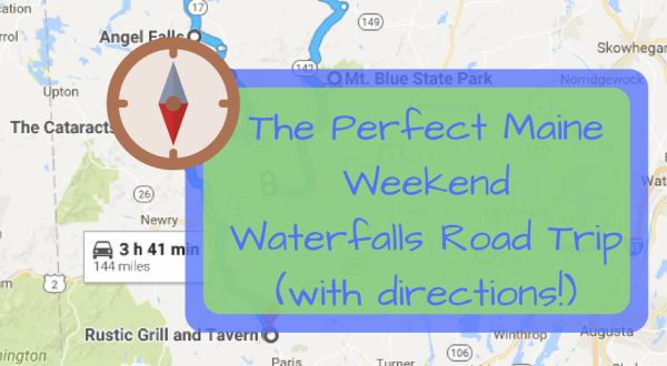 Here’s The Perfect Weekend Itinerary If You Love Exploring Maine’s Waterfalls