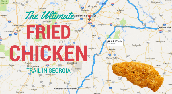 There’s Nothing Better Than This Mouthwatering Fried Chicken Trail In Georgia
