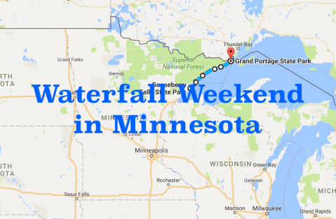 Here’s The Perfect Weekend Itinerary If You Love Exploring Minnesota’s Waterfalls