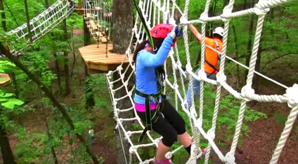 There’s An Adventure Park Hiding In The Middle Of An Alabama Forest And You Need To Visit