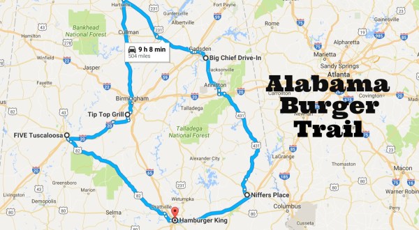 There’s Nothing Better Than This Mouthwatering Burger Trail In Alabama