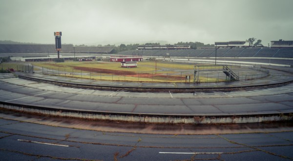 Mother Nature Is Reclaiming This Abandoned NASCAR Track In North Carolina