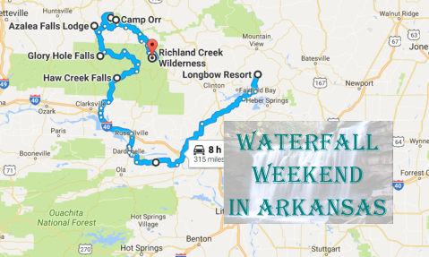 Here's The Perfect Weekend Itinerary If You Love Exploring Arkansas's Waterfalls
