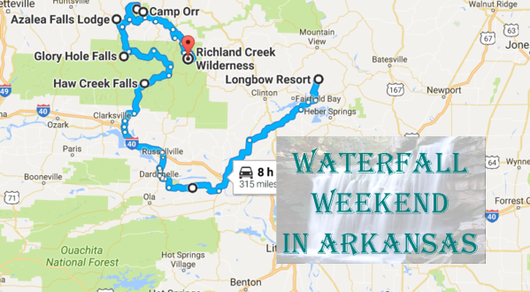 Here’s The Perfect Weekend Itinerary If You Love Exploring Arkansas’s Waterfalls