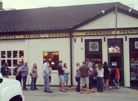 The Tiny Shop In Nebraska That Serves Homemade Ice Cream To Die For