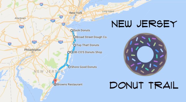 There’s Nothing Better Than This Mouthwatering Donut Trail In New Jersey