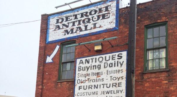 You’ll Never Want To Leave The Massive Detroit Antique Mall