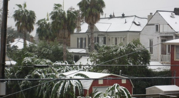 New Orleans Was Blanketed In Snow In 2008 And It Will Never Be Forgotten
