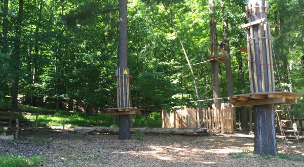 There’s An Adventure Park Hiding In The Middle Of An Ohio Forest And You Need To Visit