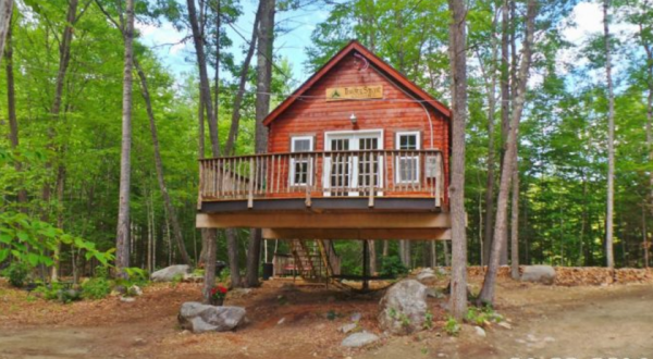 These Treehouses in Maine Will Give You An Unforgettable Experience