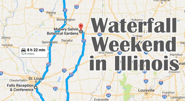 Here’s The Perfect Weekend Itinerary If You Love Exploring Illinois’s Waterfalls