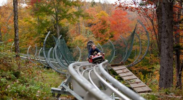 The Mountain Coaster In Vermont That Will Take You On A Ride Of A Lifetime