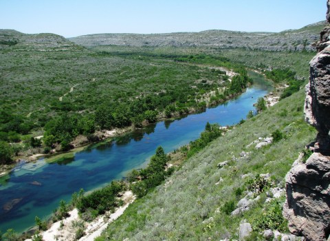 The Sapphire River In Texas That's Devastatingly Gorgeous