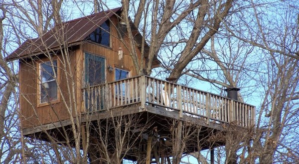 Sleep Underneath The Forest Canopy At This Epic Treehouse In North Carolina