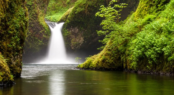 7 Gorgeous Waterfalls In Oregon Where You Can Swim In The Basin
