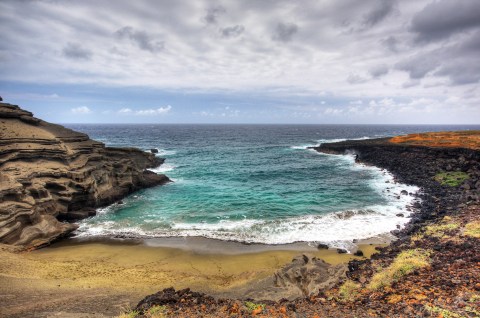 You'll Want To Add This Green Sand Beach To Your Hawaii Bucket List