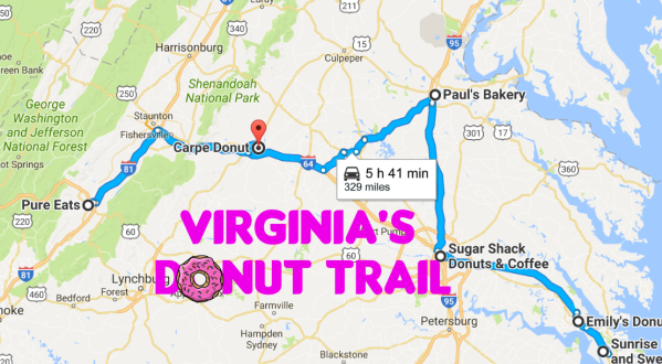 There’s Nothing Better Than This Mouthwatering Donut Trail In Virginia