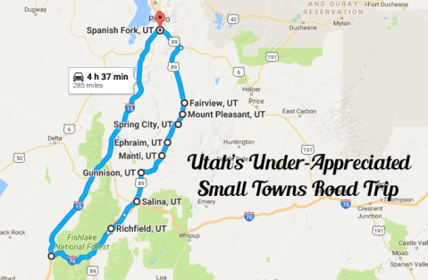 This Road Trip Takes You To Some Of Utah's Most Under-Appreciated Towns