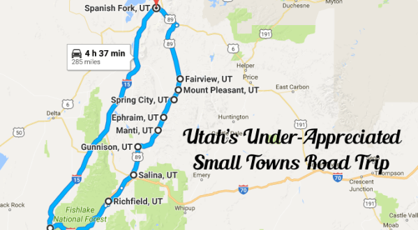 This Road Trip Takes You To Some Of Utah’s Most Under-Appreciated Towns