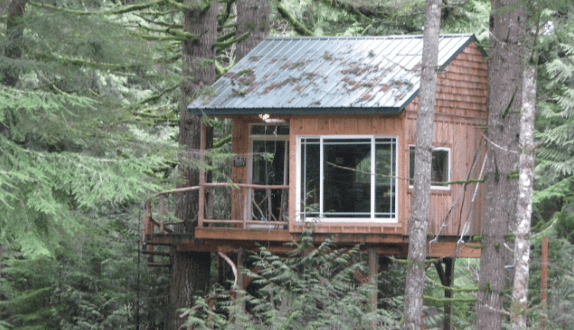 Sleep Underneath The Forest Canopy At This Epic Treehouse Near Portland