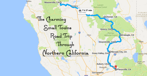 Take This Road Trip Through Northern California’s Most Picturesque Small Towns For A Charming Experience