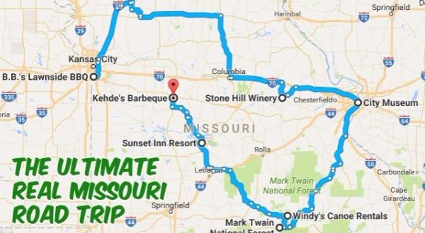 Take This Ultimate Weekend Road Trip To Show A Visitor The Real Missouri