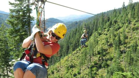 There’s An Adventure Park Hiding In The Middle Of This Idaho Forest And You Need To Visit