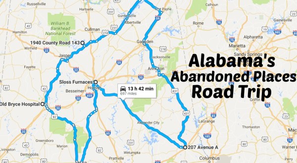 We Dare You To Take This Road Trip To Alabama’s Most Abandoned Places