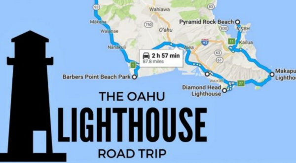 The Lighthouse Road Trip On The Oahu Coast That’s Dreamily Beautiful