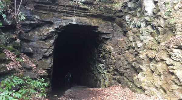 Stumphouse Tunnel Is A Haunted Tunnel In South Carolina That Has A Dark History