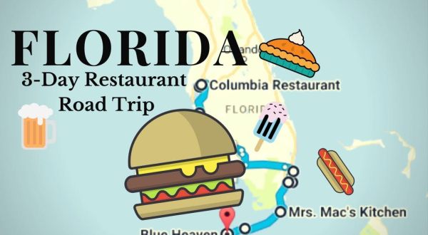This Exciting 3-Day Restaurant Road Trip In Florida Will Treat Your Tastebuds
