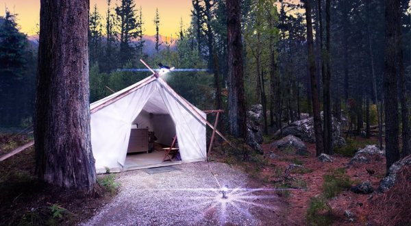 The Secluded Glampground In Montana That Will Take You A Million Miles Away From It All