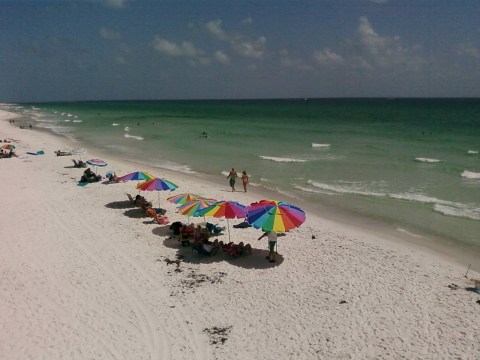 The Underrated Beach With The Whitest, Most Pristine Sand In Florida