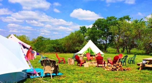 The Secluded Glampground In Kansas That Will Take You A Million Miles Away From It All