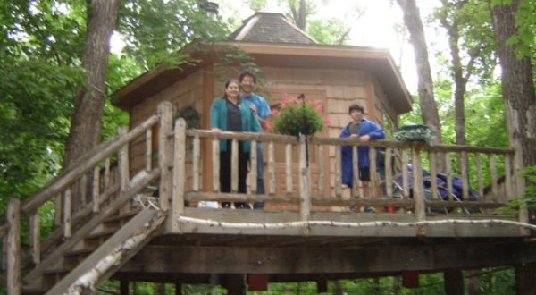 Sleep Underneath The Forest Canopy At This Epic Treehouse In Minnesota