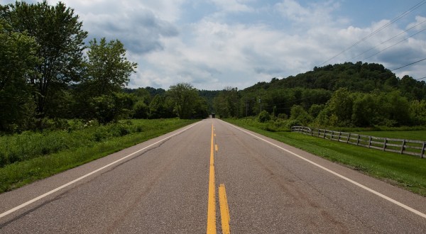 A Drive Down Ohio’s Loneliest Road Will Take You Miles And Miles Away From It All