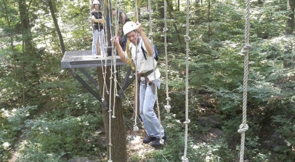 The Epic Canopy Course In Pennsylvania That Will Bring Out The Adventurer In You
