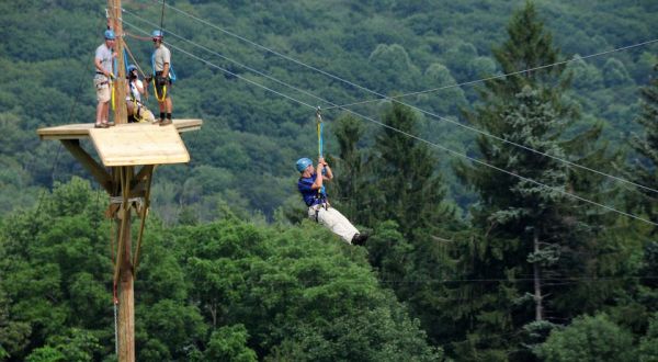 The Epic Zipline Near Pittsburgh That Will Take You On An Adventure Of A Lifetime